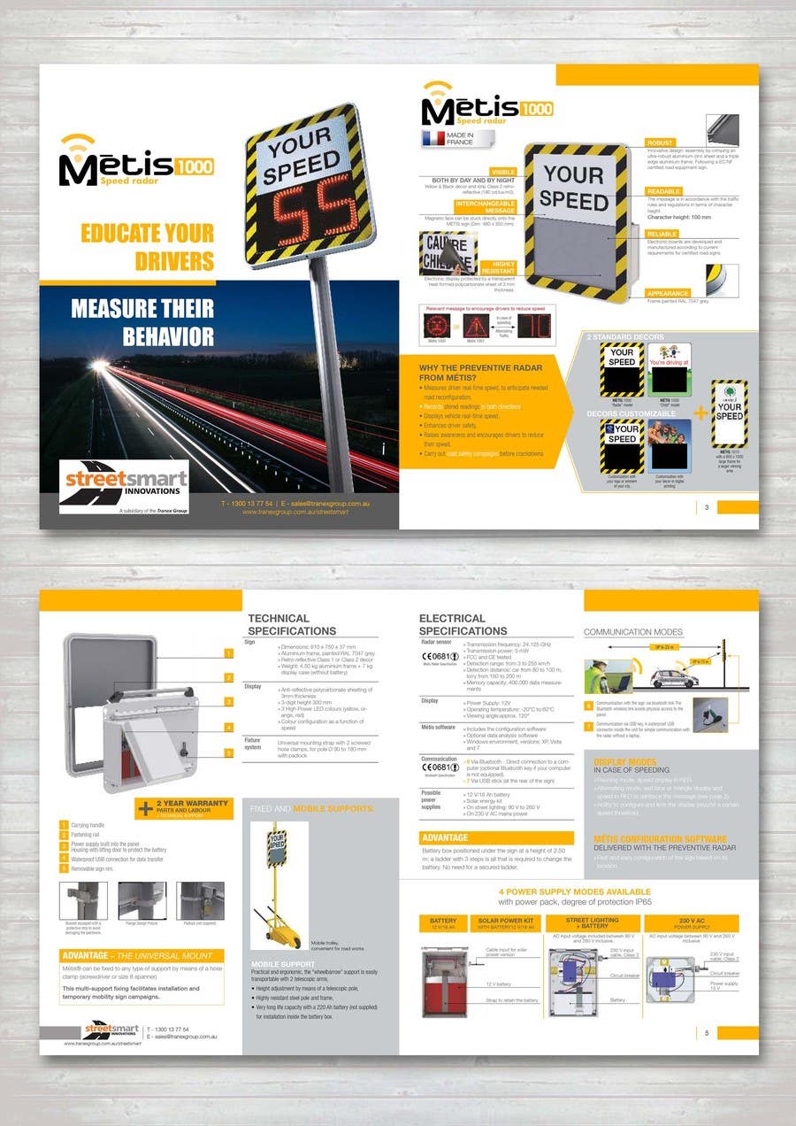 Contest Entry #14 for                                                 Design a product brochure
                                            