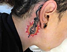 #17 para Behind the Ear Tattoo de sherajummunir