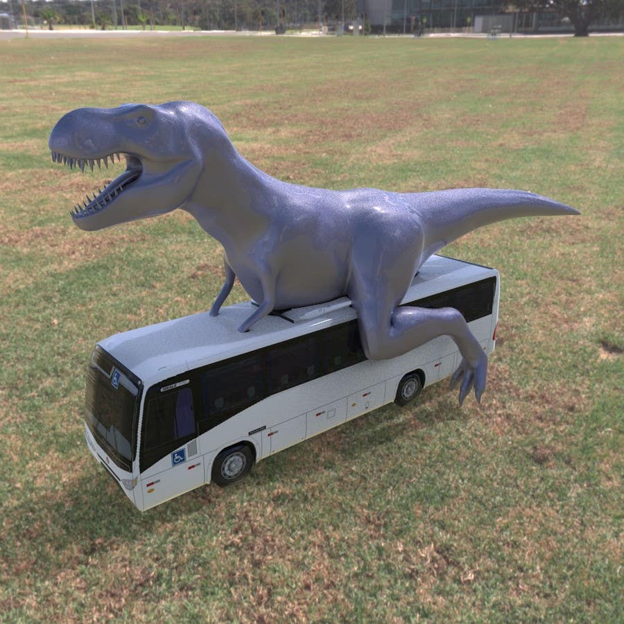 Penyertaan Peraduan #14 untuk                                                 Draw plans for a bus that looks like a 30 foot tall Dinosaur
                                            