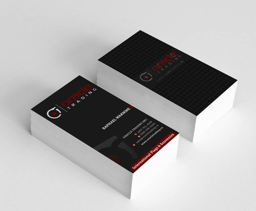 Proposition n°91 du concours                                                 Business Card + Letterhead Design for ORACLE TRADING INC.
                                            
