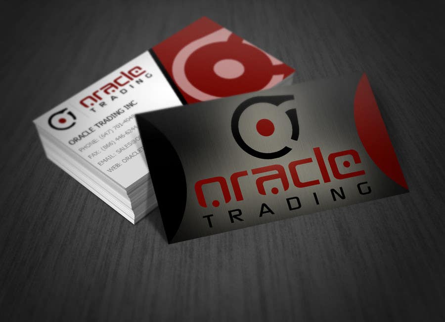 Proposition n°103 du concours                                                 Business Card + Letterhead Design for ORACLE TRADING INC.
                                            