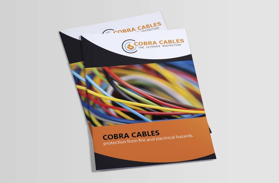 Proposition n°5 du concours                                                 Design a Brochure cobra cables
                                            