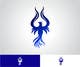 Icône de la proposition n°13 du concours                                                     I need a blue phoenix to represent my brand
                                                