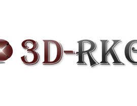 Nro 154 kilpailuun Logo Design for 3d-rkg käyttäjältä kawarsawhney