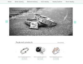 #17 para Need Simple Minimalist Website and Blog Design Mockup: PSD Only for Jewelry Site por mohammedomarasy