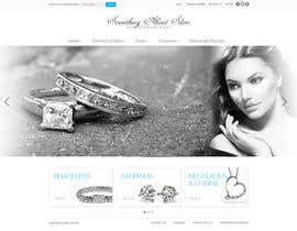 #25 para Need Simple Minimalist Website and Blog Design Mockup: PSD Only for Jewelry Site por chithrarahul