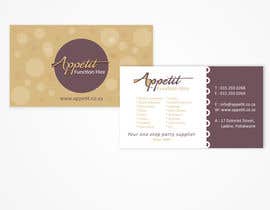nº 11 pour Business Card Design for Appétit Function Hire par designer12 