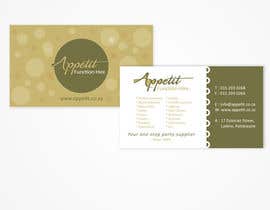 nº 13 pour Business Card Design for Appétit Function Hire par designer12 