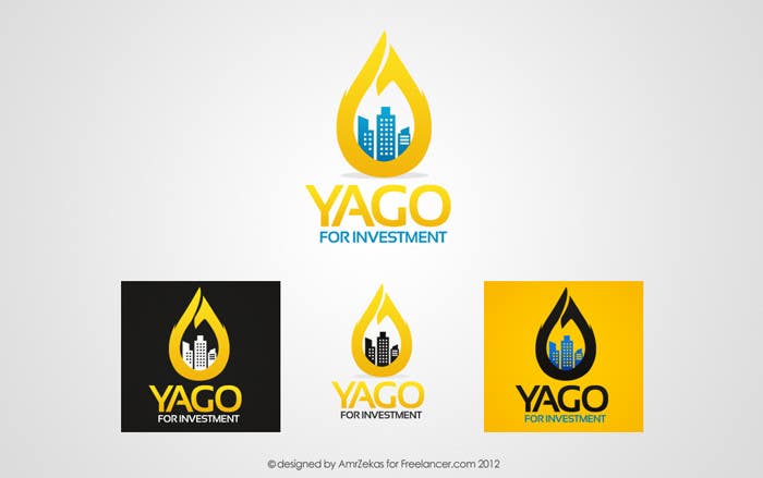 Penyertaan Peraduan #103 untuk                                                 Logo Design for Yago, it's a company for investment, construction and oil
                                            
