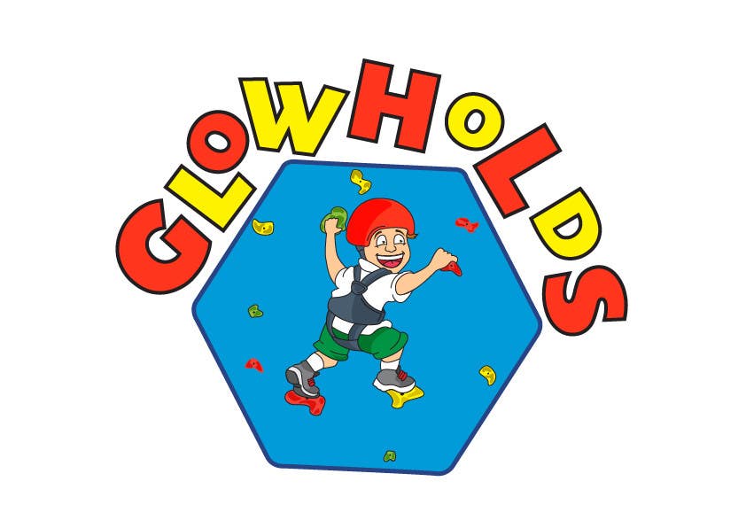 Proposition n°86 du concours                                                 Logo for interactive kids climbing wall (GlowHolds)
                                            