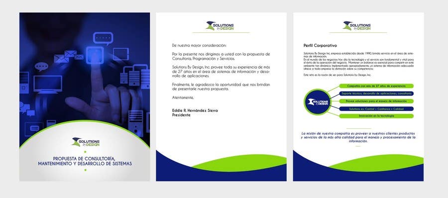 Contest Entry #6 for                                                 Identidad Corporativa / Corporate Identity for Proposal Document
                                            