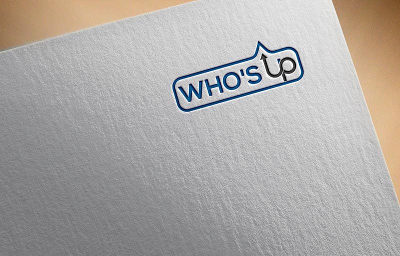 Penyertaan Peraduan #230 untuk                                                 Who's Up: Design a Logo
                                            