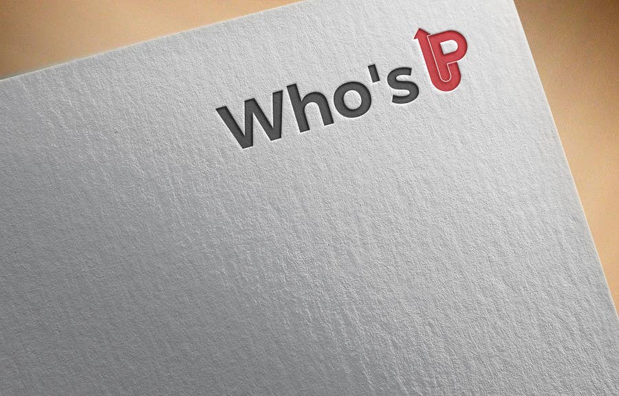 Penyertaan Peraduan #155 untuk                                                 Who's Up: Design a Logo
                                            