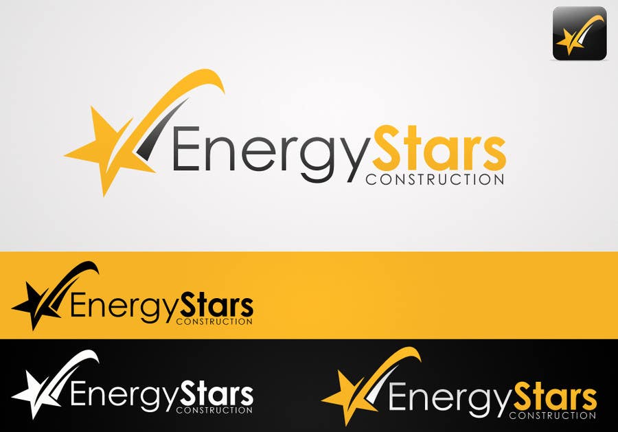 Intrarea #185 pentru concursul „                                                Logo Design for Energy Stars Construction
                                            ”