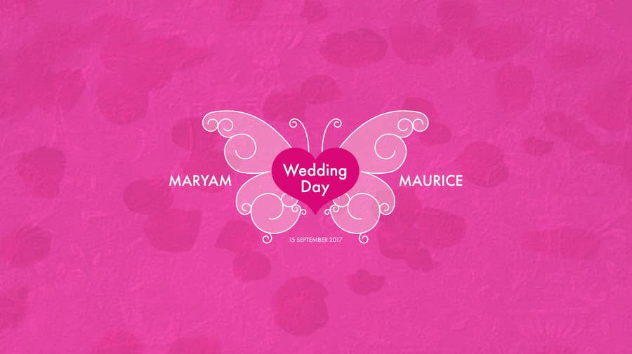 Entry #5 by Kemetism for Create an animation (wedding invitation video) |  Freelancer