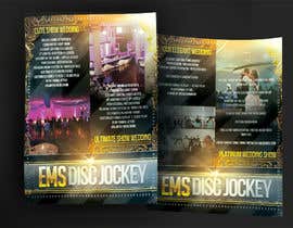 nº 16 pour Design a Flyer for EMS Disc Jockey Flyer par mirandalengo 