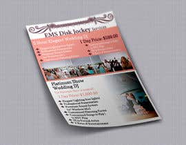 nº 9 pour Design a Flyer for EMS Disc Jockey Flyer par imeldasahol 