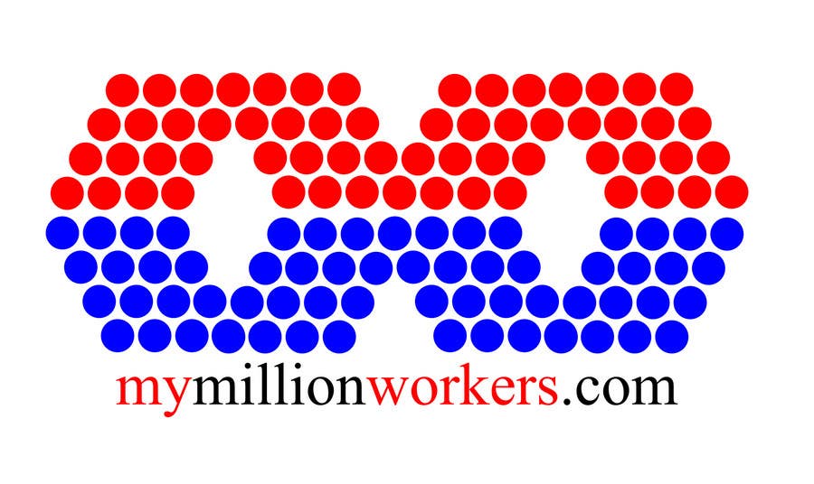 Entri Kontes #207 untuk                                                Logo Design for mymillionworkers.com
                                            