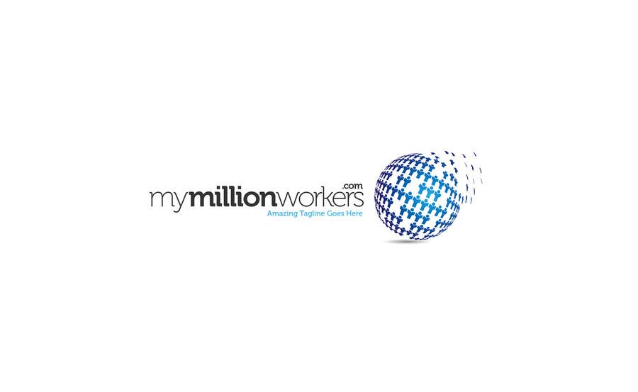 Konkurransebidrag #11 i                                                 Logo Design for mymillionworkers.com
                                            