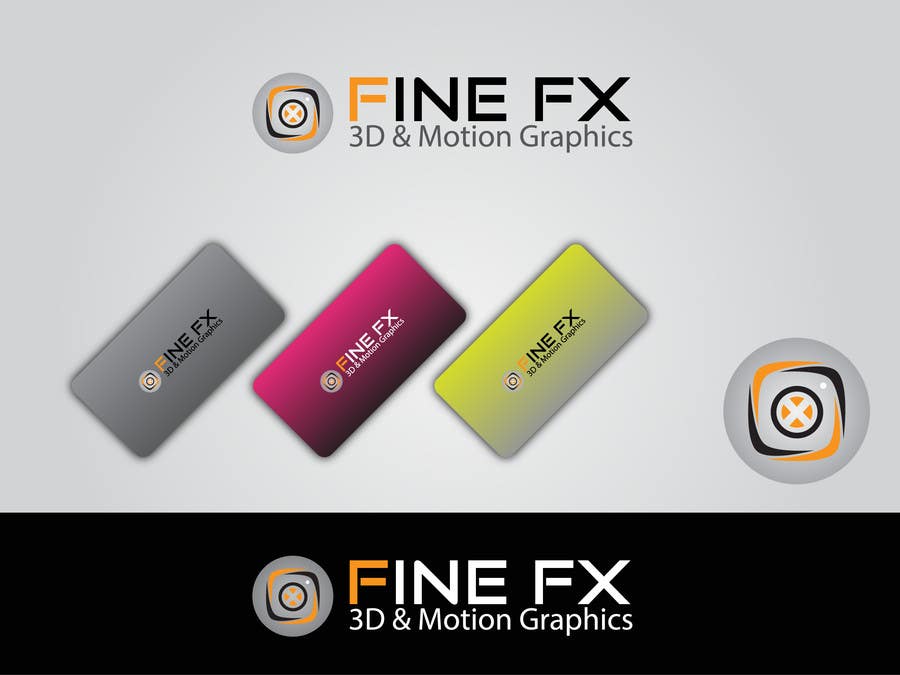 Конкурсна заявка №94 для                                                 Logo Design for Fine FX | 3D & Motion Graphics
                                            