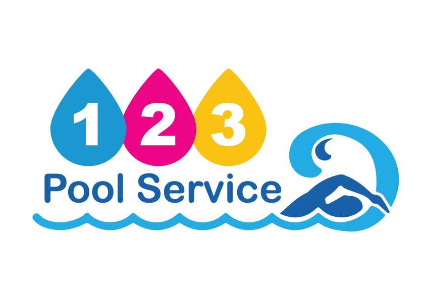 Participación en el concurso Nro.191 para                                                 Pool Service 123 Logo
                                            