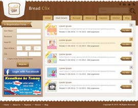 #11 for BreadClix Facebook Application Website Design af niladrilx