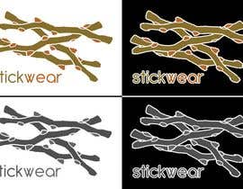#138 dla Logo Design for Stick Wear przez lollyt