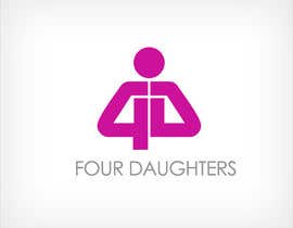 #125 for Logo Design for 4 Daughters (Four Daughters Ltd) and typeface af RBM777