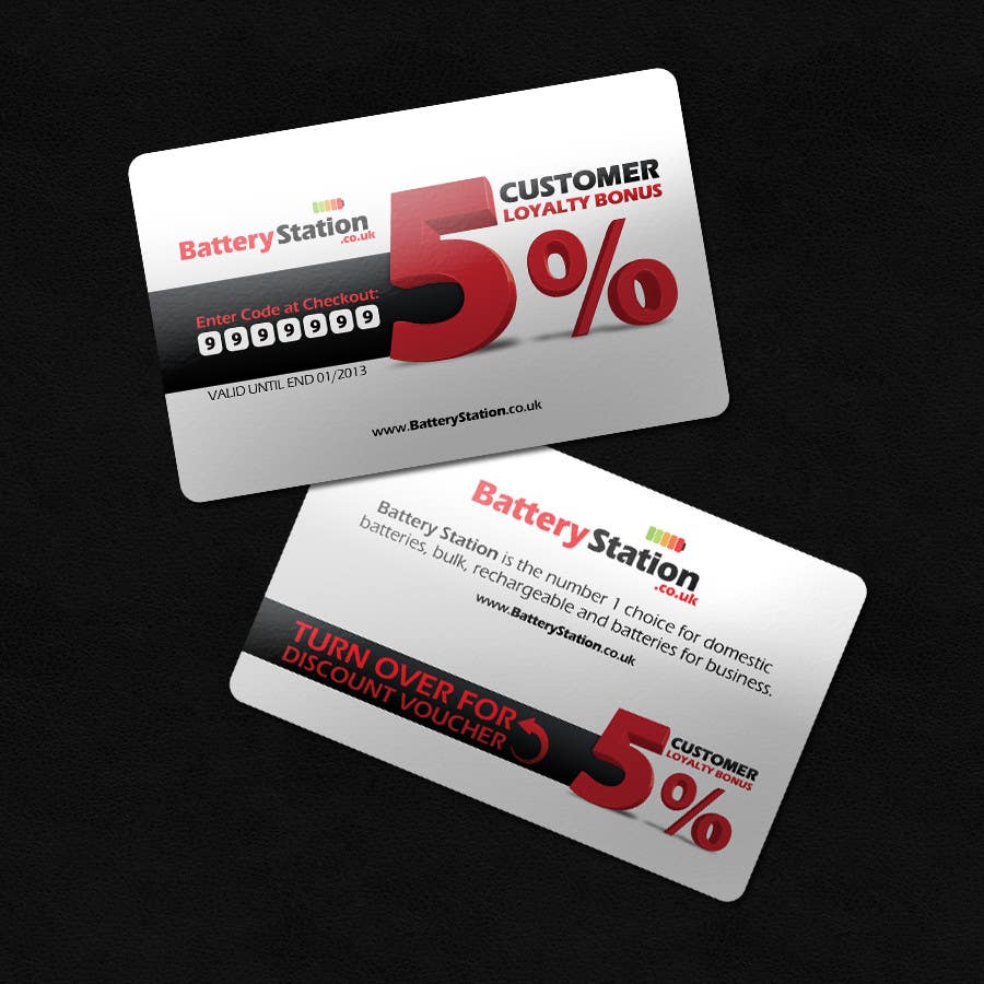 Proposition n°49 du concours                                                 Business Card Design for Battery Station
                                            