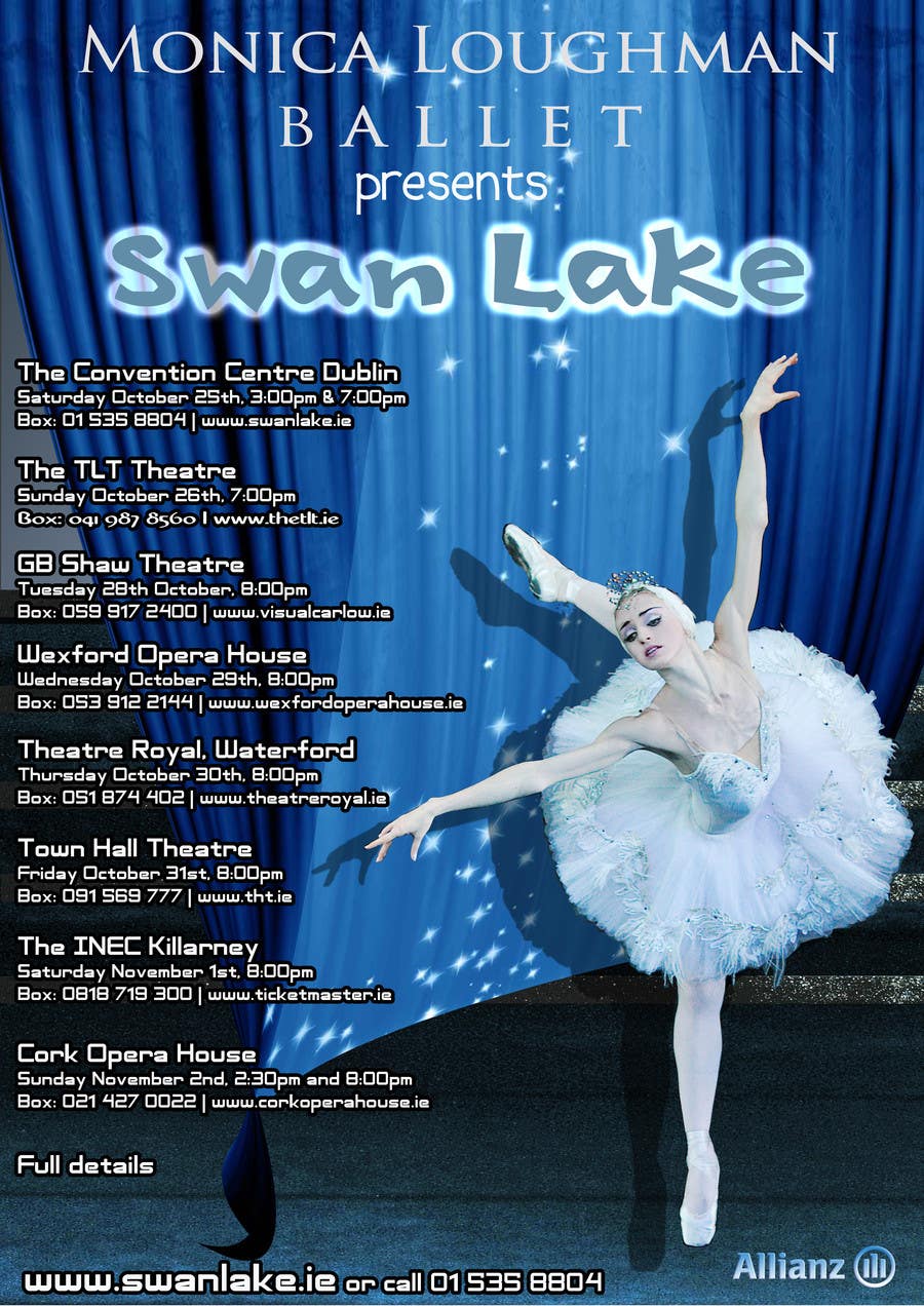 Proposition n°105 du concours                                                 Graphic Design for Swan Lake
                                            