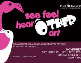 #15 for Pink Flamingo Pop Up Exhibition Flyer af FarzanaMedha