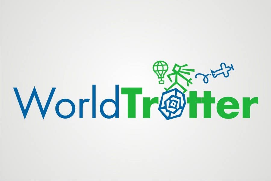 Tävlingsbidrag #61 för                                                 Logo Design for travel website Worldtrotter.com
                                            