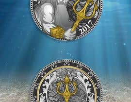 #46 for Creative and unique water themed figure on a coin illustration needed by Nandox363