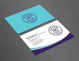 #289 para Design Business Cards for Peace First de dnoman20