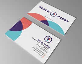 #187 para Design Business Cards for Peace First de seeratarman