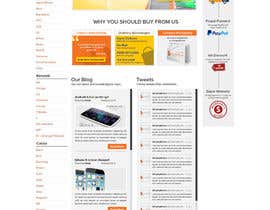nº 38 pour Design a Website Mockup for SmartPhone par chiqueylim 
