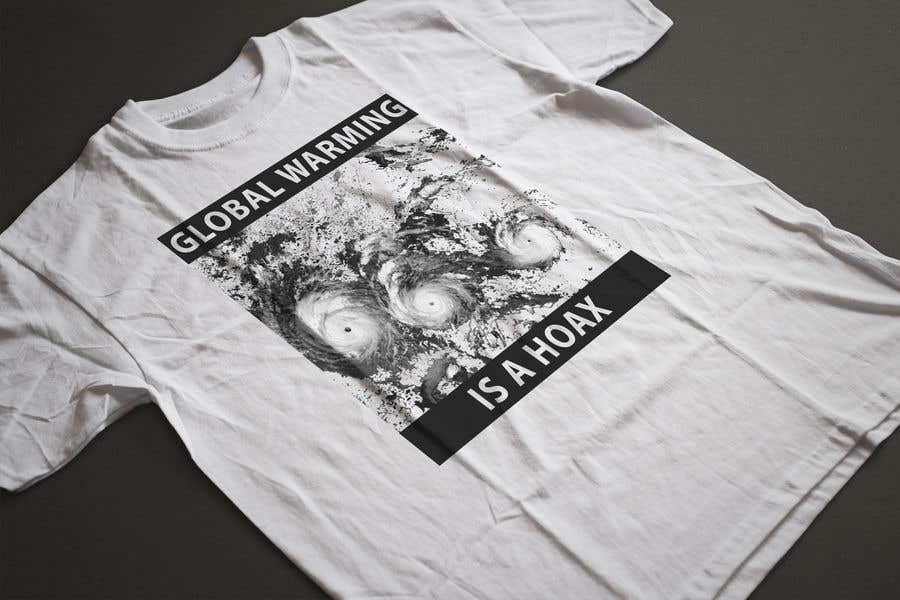 Bài tham dự cuộc thi #73 cho                                                 Design a T-Shirt: Global Warming is a Hoax
                                            
