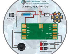 #4 για Flyer design with illustration of a wiring diagram από rafaislam