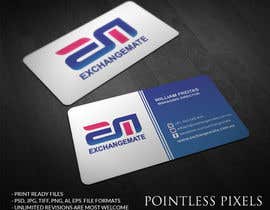 #34 untuk Design some Business Cards for Exchangemate oleh pointlesspixels