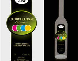 #139 cho Graphic Design- Label for fruit liqueur. bởi BuDesign