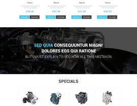 #9 for Wordpress Website For Company Selling Engine Spare Parts by saidesigner87
