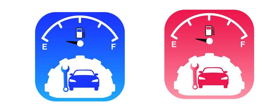 Penyertaan Peraduan #53 untuk                                                 Design an app icon for a an app that does auto expense & fuel tracking
                                            