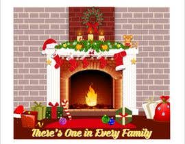 #32 for Christmas Fireplace Scene by MDPinto