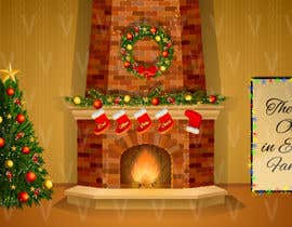 #10 สำหรับ Christmas Fireplace Scene โดย Stanislava21
