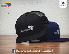 #12 for Design a Hat that says Venezuela by decentdesigner2