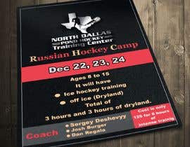 #46 for Christmas Hockey Camp Flyer by zeinabawad15