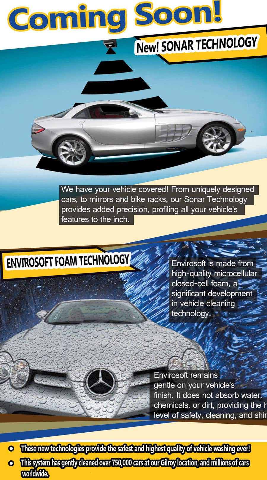 Συμμετοχή Διαγωνισμού #15 για                                                 POSTER FOR NEW CAR WASH TECHNOLOGY
                                            
