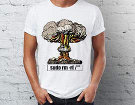 nº 49 pour Simple Illustration of a nuclear bomb for a T-Shirt par naveen14198600 