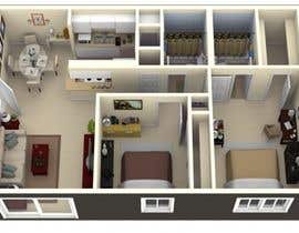 #24 สำหรับ Concept Drawing for a loft apartment โดย yourumusculation