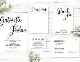 #4 для We need some wedding invitations and accompanying cards designed від kipid